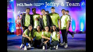 Stylish and Entertaining Dance Performance  HCL Tech  Arclights 2024  Jeffry amp Team [upl. by Odnomor621]