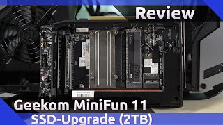 Geekom MiniFun 11 SSD Upgrade 2024 [upl. by Olive]