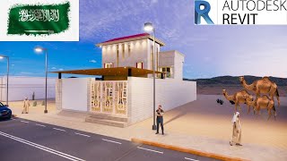 New Villa Project In Revit SECOND LAST  Materials in Revit  Create Roads  curbs [upl. by Naejarual]