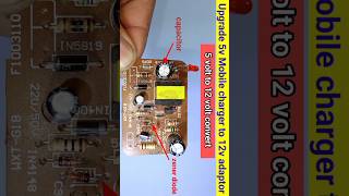 5v charger to 12v converter short 5vto12v mobilecharger [upl. by Adnawal]