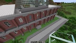 I think the Library is 14 of the way there  Minecraft Ep 18 [upl. by Gromme]