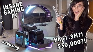 P13M GAMING PC RIG UNBOXING PREDATOR THRONOS [upl. by Brink]