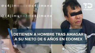 Abuelo secuestra a su nieto de 6 años e intenta matarlo en Tlalnepantla Edomex fue detenido [upl. by Annaiv]