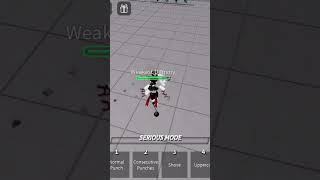 Saitama combo roblox thestrongestbattlegrounds [upl. by Haet416]