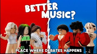 WOULD YOU RATHER MUSIC EDITION  Roblox Better Music [upl. by Atiuqa]