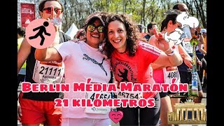 Berlin HalbmarathonMediaMarato 21kmReto 2019 [upl. by Eittocs]