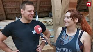 NINJA WARRIOR GERMANY  EIN TRAINING MIT SANDRO SCHEIBLER AUS OFTRINGEN [upl. by Helban236]