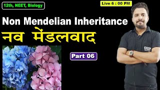 Non Mendelian Inheritance  Principle of Inheritance and Variation L 6  Class 12 Biology Chapter 5 [upl. by Aihcrop382]