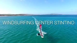 Windsurfing in Paradise La Pelosa Stintino Sardinia [upl. by Alleoj466]