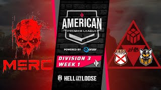 Competitive HLL  APL Div 3 Week 1  Merc vs 250 Hell Bees Utah Chapel  Commentary [upl. by Enitsenre]