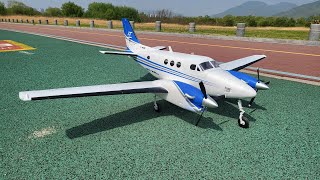 Avios King Twin 1700  4th Flight [upl. by Suhail851]