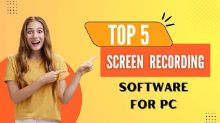 TOP 5 Best FREE Screen Recording Software For PC amp Laptop No Watermark No Time Limit 2024 [upl. by Ennahgiel]