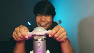 ASMR Thai เสียงน้ำไหลจากสไลม์ Slime [upl. by Winstonn]