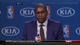 Kevin Durant 201314 MVP Speech [upl. by Wolpert985]