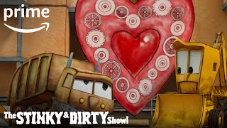 The Stinky amp Dirty Show  Trailer Valentine’s Day Special  Prime Video Kids [upl. by Brick944]