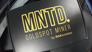 Helium Network  MNTD GoldspotBlackspot Miner Unboxing [upl. by Assilev126]