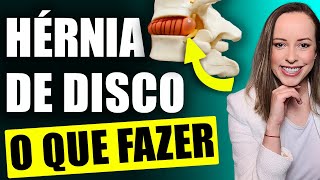 HÉRNIA DE DISCO TEM TRATAMENTO [upl. by Ardnaeed]