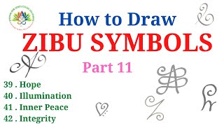 How to draw Zibu Symbols part 11 [upl. by Fabe]