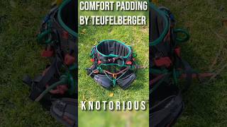 COMFORT PADDING for HarnessSaddle by Teufelberger for Arborists amp Tree Climbers arborist climbing [upl. by Ayekim599]