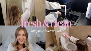 FRESH AND CLEAN I komplette amp detaillierte Putzroutine 🧽 [upl. by Nylhsoj]