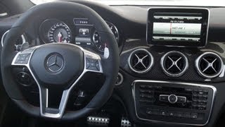 Mercedes CLA 45 AMG  INTERIOR [upl. by Haswell]