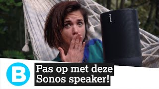 Kan de eerste draagbare Sonosspeaker tegen een stootje [upl. by Weldon156]