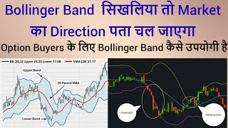 Bollinger Band सिखलिया तो Market का Direction पता चल जाएगा  Bollinger Band कैसे Useful है [upl. by Anattar970]