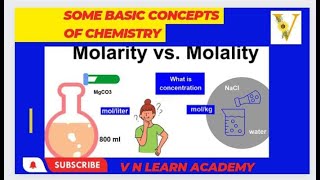 somebasicconceptsofchemistry molarity molality  class 11  PART 1 [upl. by Eberhart314]