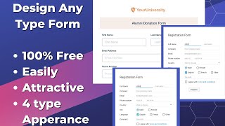 11 How to Design any type Form Using forminator  Web Designing  WordPress [upl. by Nodnyl]