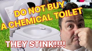 PORTABLE TOILET  THEY STINK  BEST porta potty on Amazon [upl. by Warring]