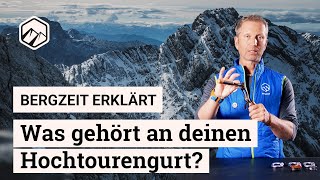 Die richtige Ausrüstung für deinen Hochtourengurt  Bergzeit [upl. by Cassandre]