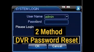 2 Method How to Recover Dvr Password  DVR Password Recovery DVR Password [upl. by Seravat]