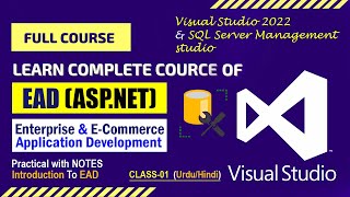 Introduction to EAD using ASPNET Framework  learn EAD  Class 01  UrduHindi [upl. by Ddart]