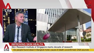 National Skin Centres Steven Thng on top skin conditions that affect Singaporeans [upl. by Ahsonek]