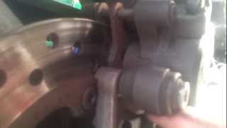 How To rear brake pad replacement [upl. by Aranaj463]