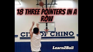 Teenager Hits 18 three pointers in a row… [upl. by Reginald509]