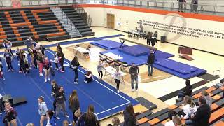 Dodgeville CoOp Gymnastics Invite  2024 Beam Cam [upl. by Ayekin880]