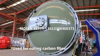 DN2085 Composite carbon fiber curing autoclave industrial is ready to ship [upl. by Attinahs]