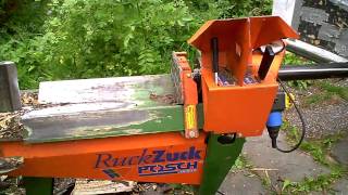 POSCH ruck zuck log splitter houtklover fendeuse holzspalter [upl. by Oribelle]