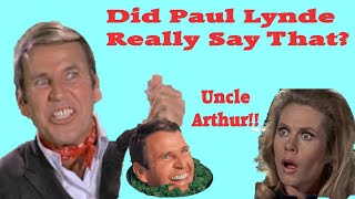 The Secret Life of Paul Lynde Uncle Arthur on Bewitched and Hollywood Squares [upl. by Aidiruy]