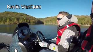 Kevin VanDam and Pros Choice Marine in a Nitro Z21 [upl. by Gnagflow]