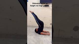 Halasana karne se height me hogi growth 😌motivation yogaposes babaramdev yoga yogapractice [upl. by Mauceri154]