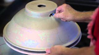 Porcelain Bath Sink  Part 8—with hand formed overflow [upl. by Sheffy355]