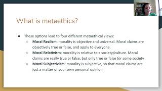 Metaethics 1 What is metaethics [upl. by Etem]