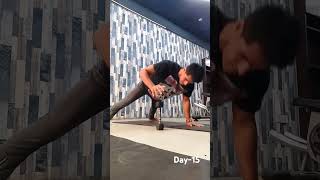 CALISTHENICS Day15🦍👽shortsviralnewvideo [upl. by Stodder650]