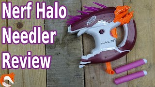 REVIEW  Nerf Halo Needler Blaster Unboxing [upl. by Oswald]