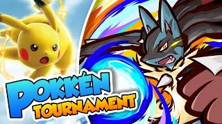 Pokken Tournament  Poniendo a prueba a Lucario Partidas igualadas [upl. by Petula854]