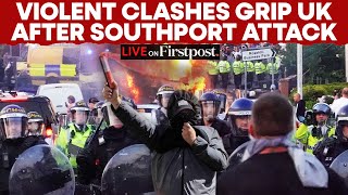 UK Violence LIVE Violent Protests Sweep UK Following the Southport Stabbing Attack [upl. by Lebana518]