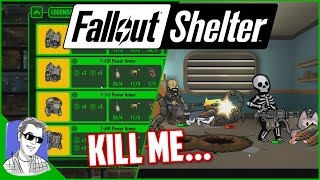 Fallout Shelter Vault 628 All The Power Armor EP30 [upl. by Sathrum]