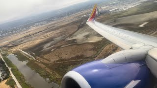 Southwest Boeing 737700 Takeoff Oakland Intl KOAK [upl. by Harriet]